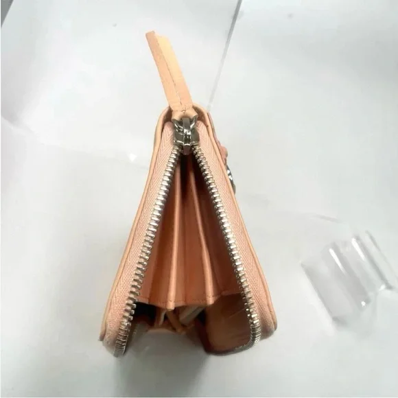 Balenciaga Peach Leather Wallet - Picture 5 of 12